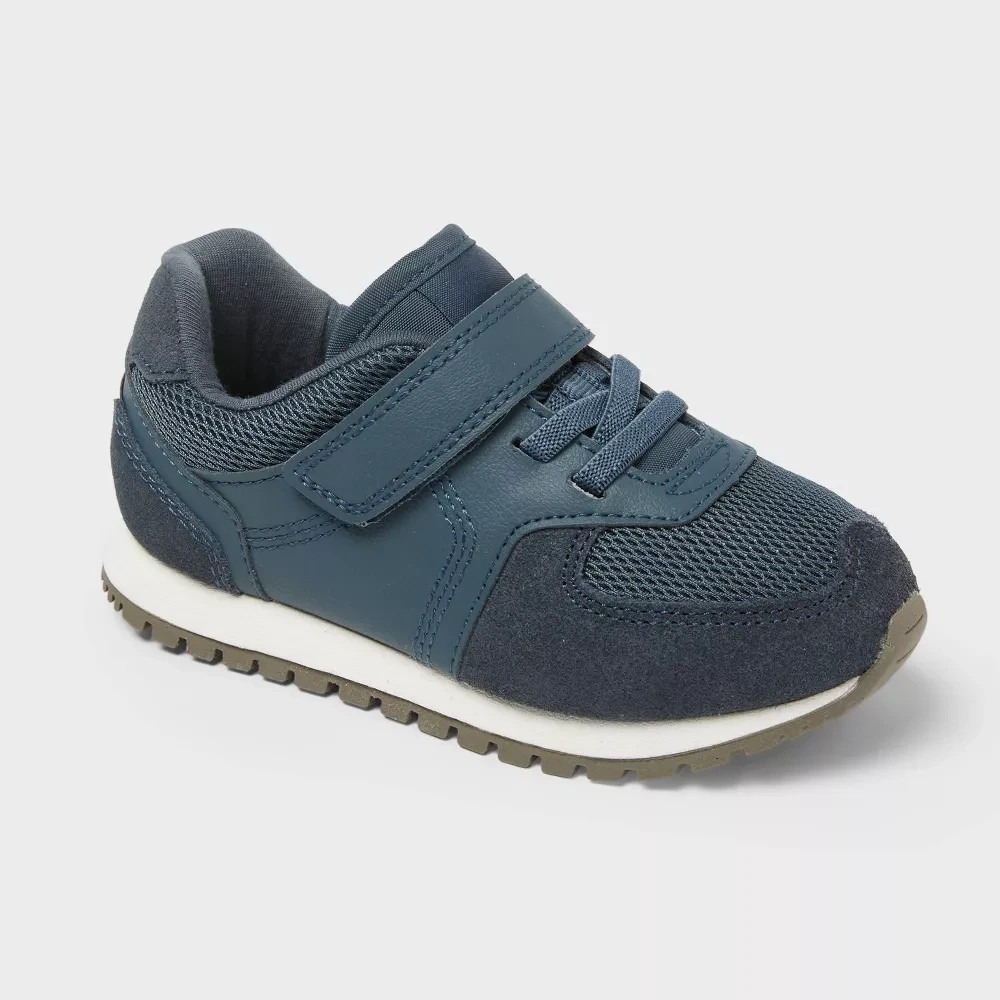 Toddler Samson Retro Sneakers Navy Blue Size 12T Cat & Jack New With Tags